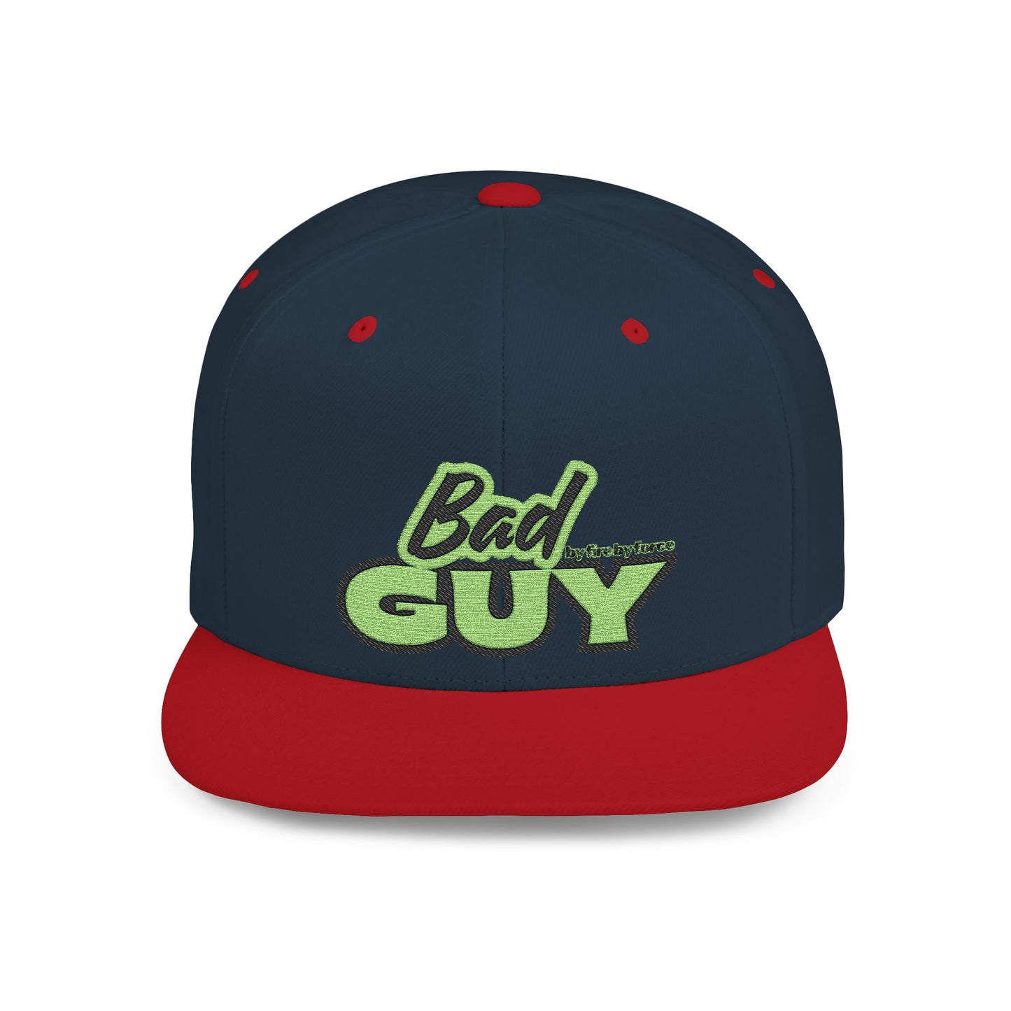 Flat Bill Snapback Bad Guy — Cap Off the Look