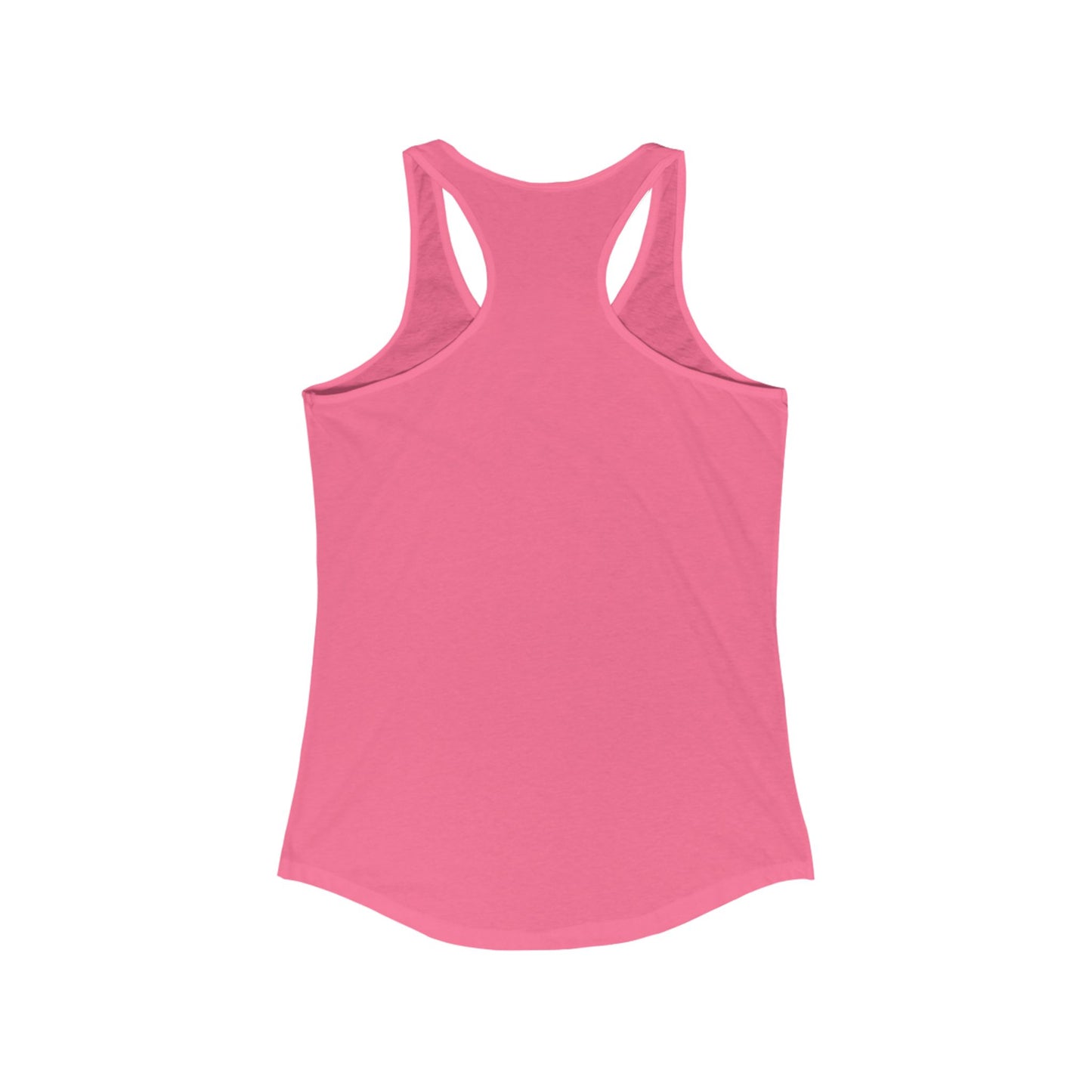 Women's Racerback Tank, Workout Top, by fire by force — Defining the hustle