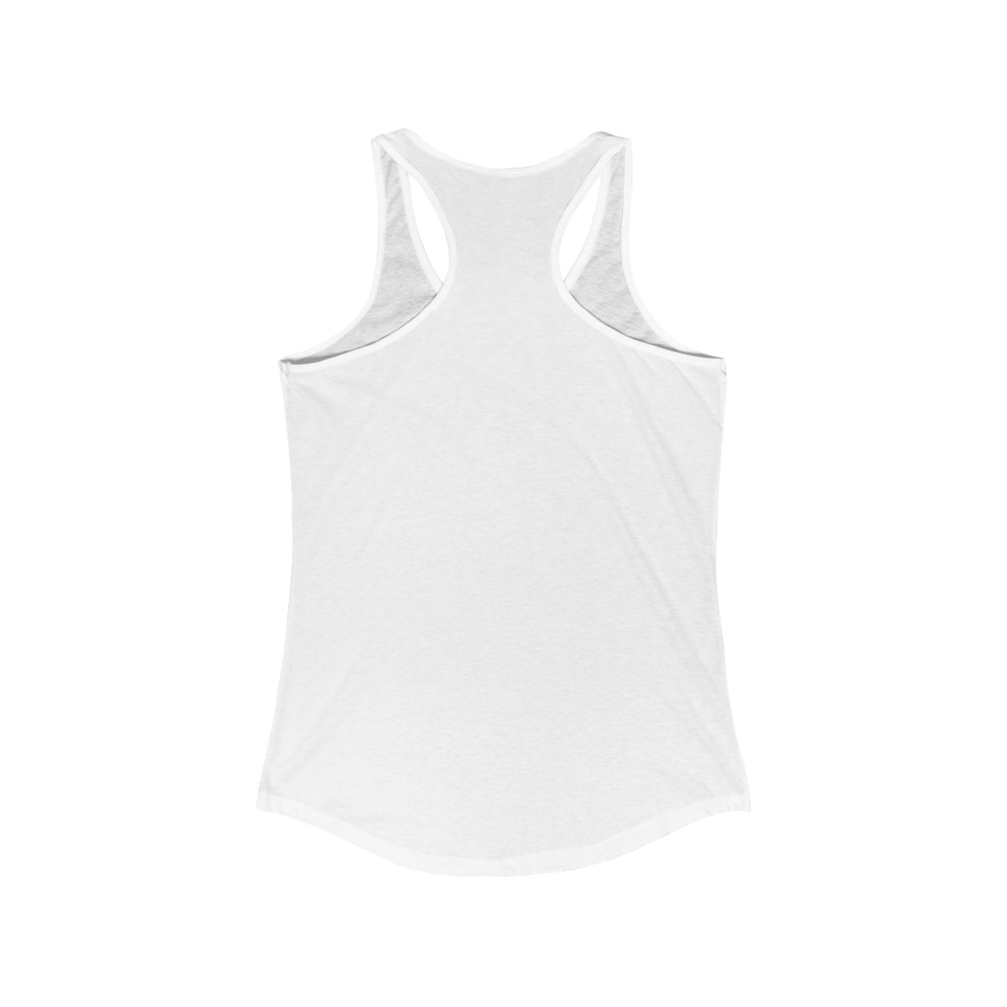 Women's Racerback Tank, Workout Top, by fire by force — Defining the hustle