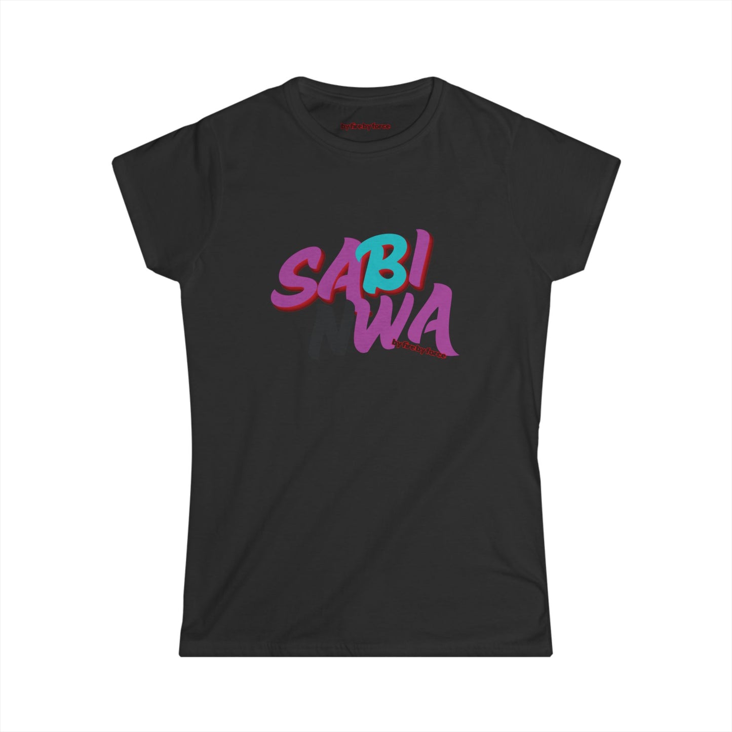 Sabi Nwa Womens Softstyle Tee | Sabi NWA — Smart. Fresh. Unstoppable.