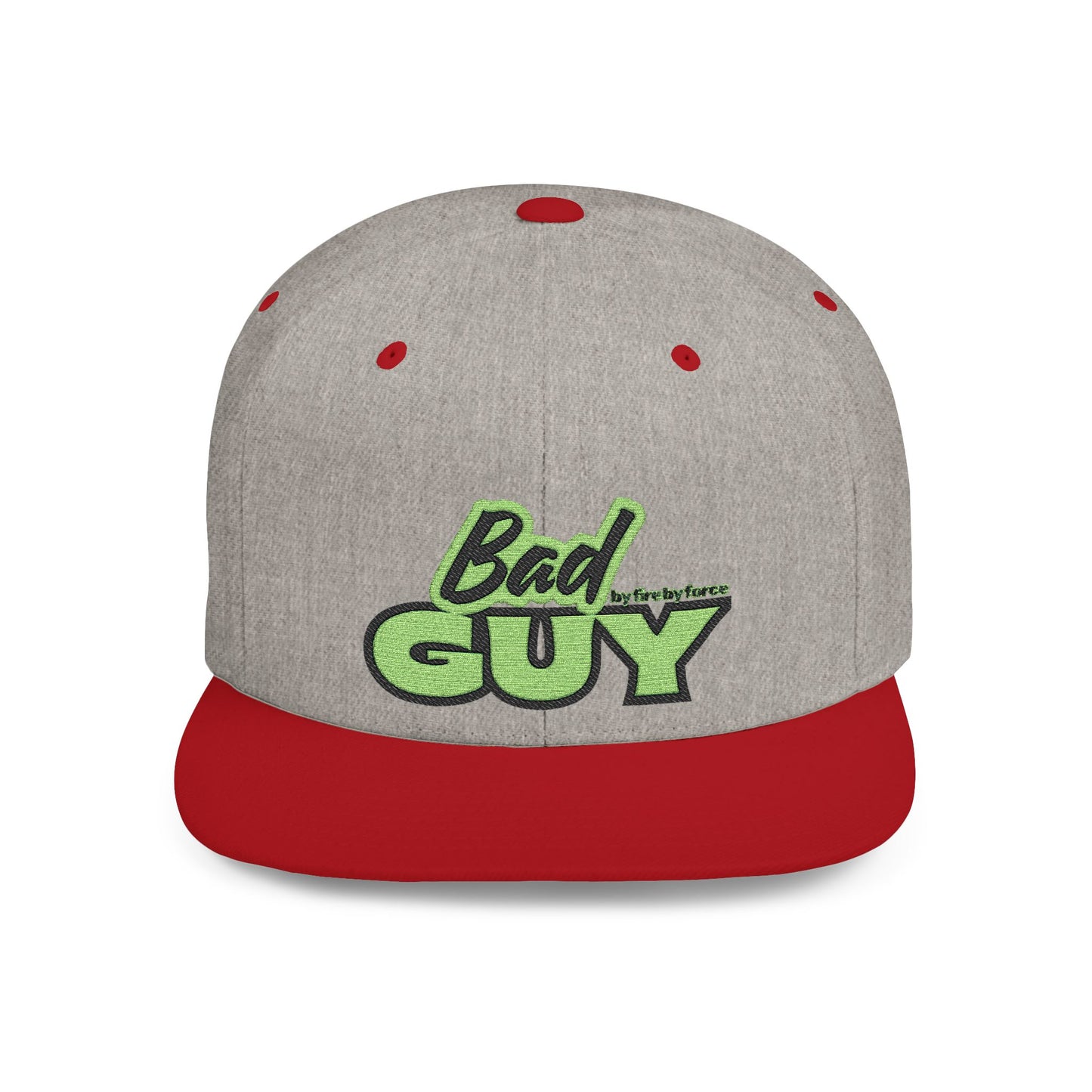 Flat Bill Snapback Bad Guy — Cap Off the Look