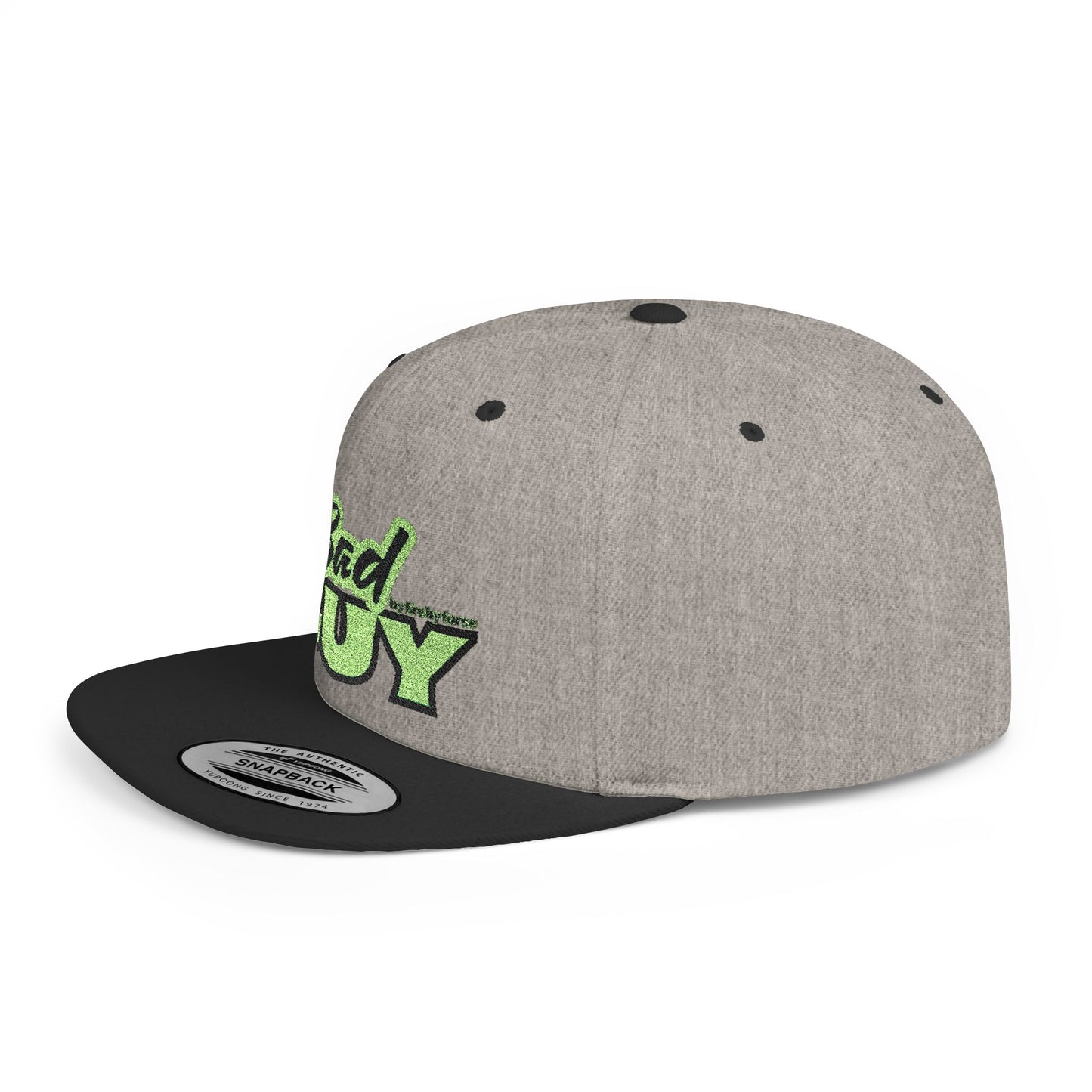 Flat Bill Snapback Bad Guy — Cap Off the Look
