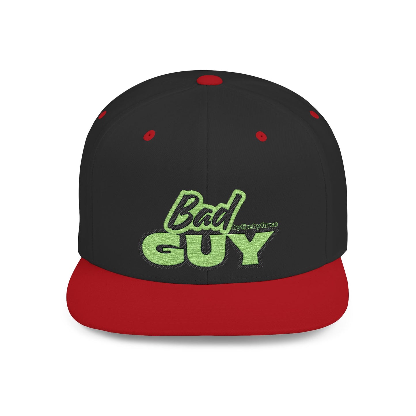 Flat Bill Snapback Bad Guy — Cap Off the Look