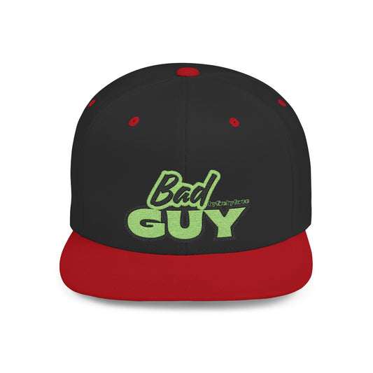 Flat Bill Snapback Bad Guy — Cap Off the Look