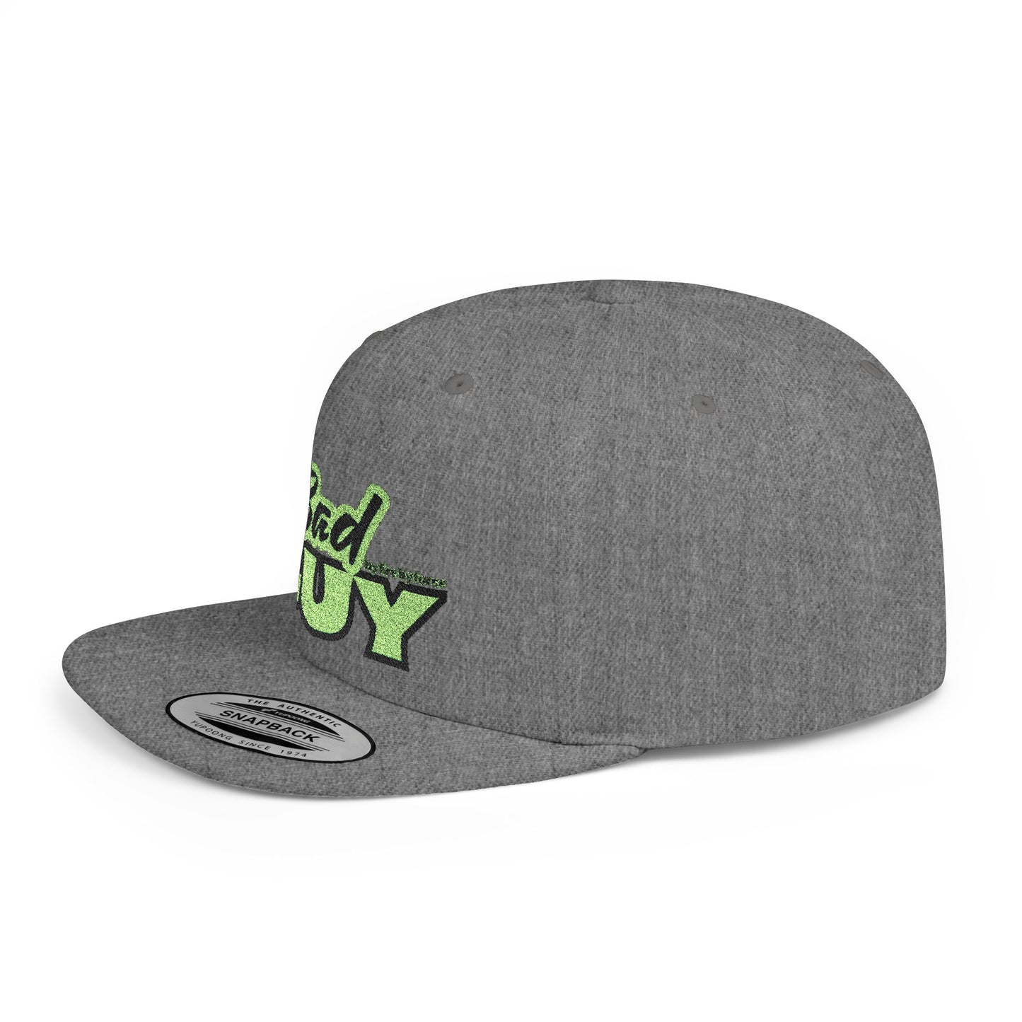Flat Bill Snapback Bad Guy — Cap Off the Look