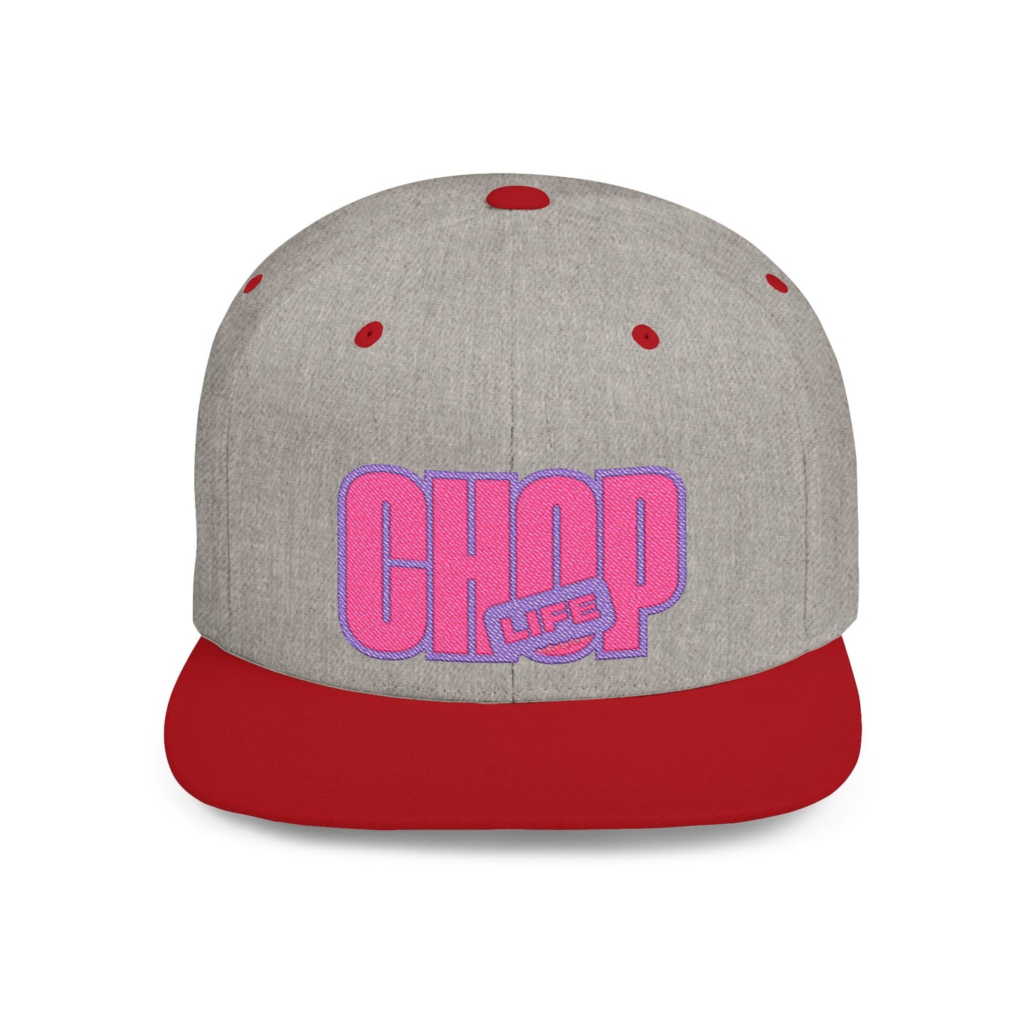 Flat Bill Snapback CHOP LIFE Wear the Vibes Speak the Culture