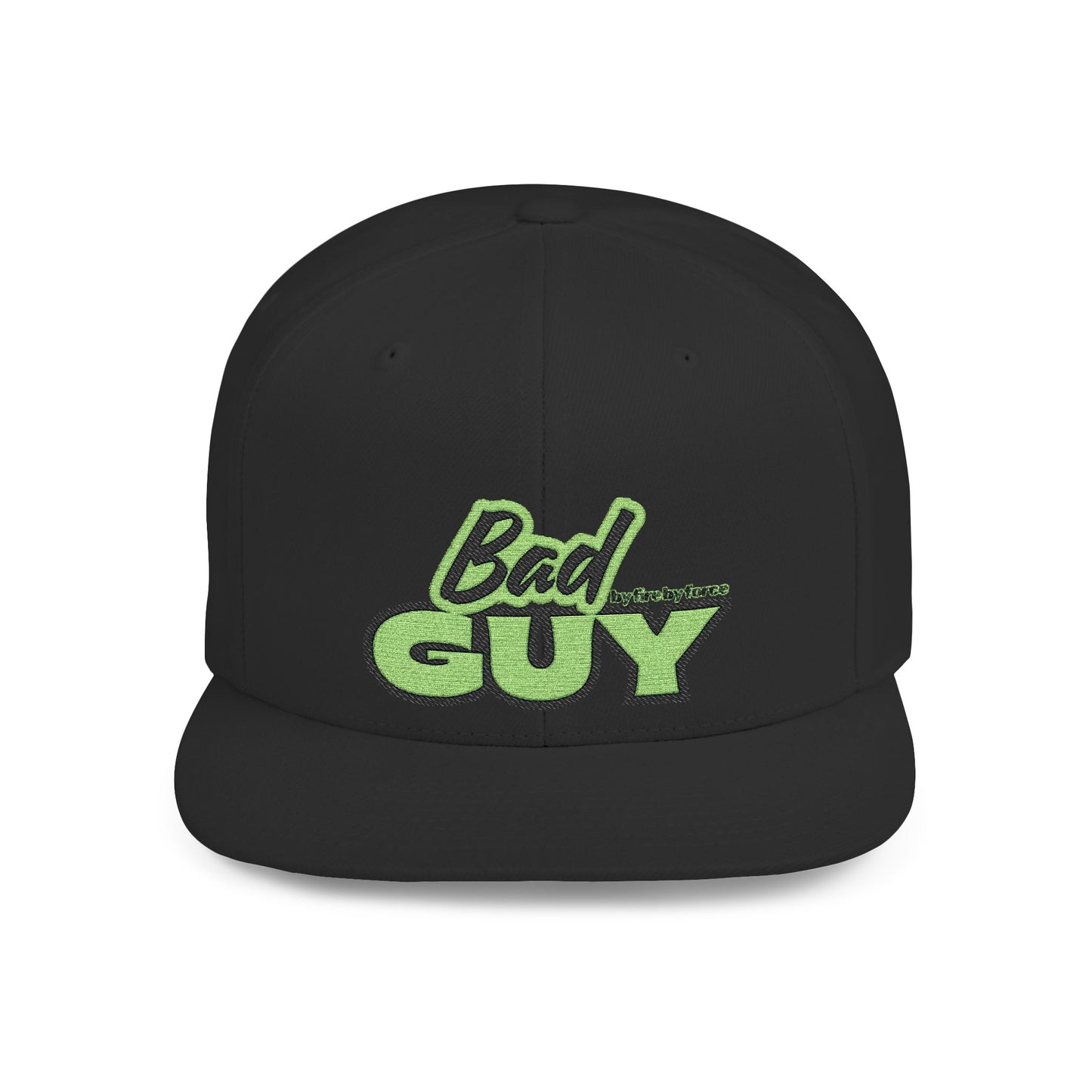 Flat Bill Snapback Bad Guy — Cap Off the Look