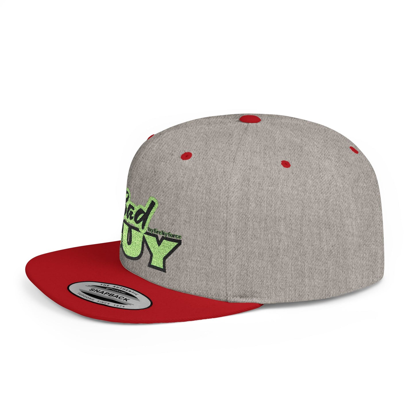 Flat Bill Snapback Bad Guy — Cap Off the Look
