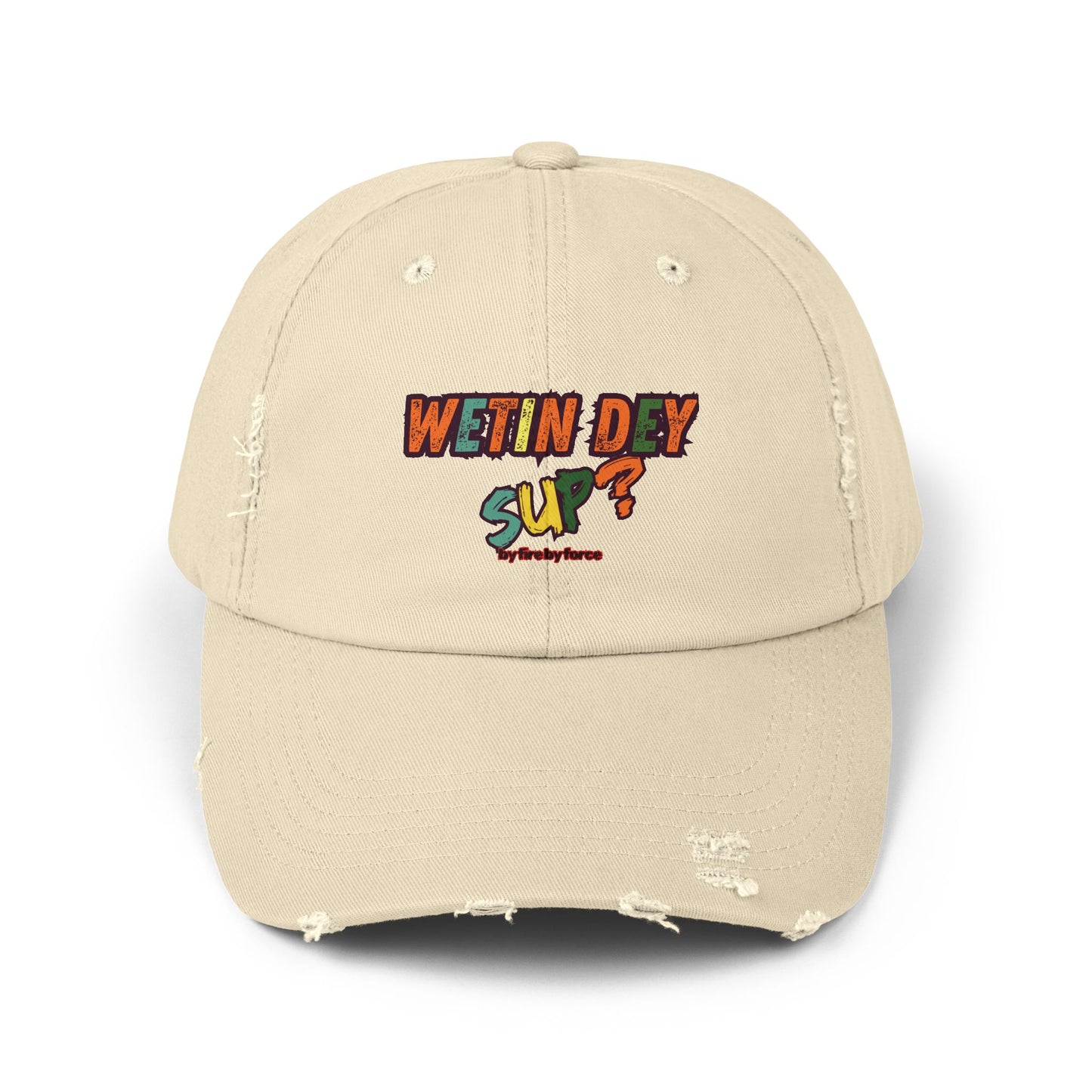 Wetin Dey Sup — Cap With Connection