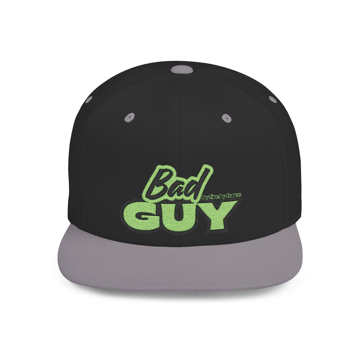 Flat Bill Snapback Bad Guy — Cap Off the Look