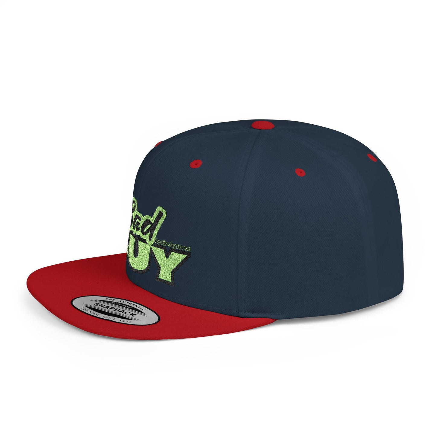 Flat Bill Snapback Bad Guy — Cap Off the Look
