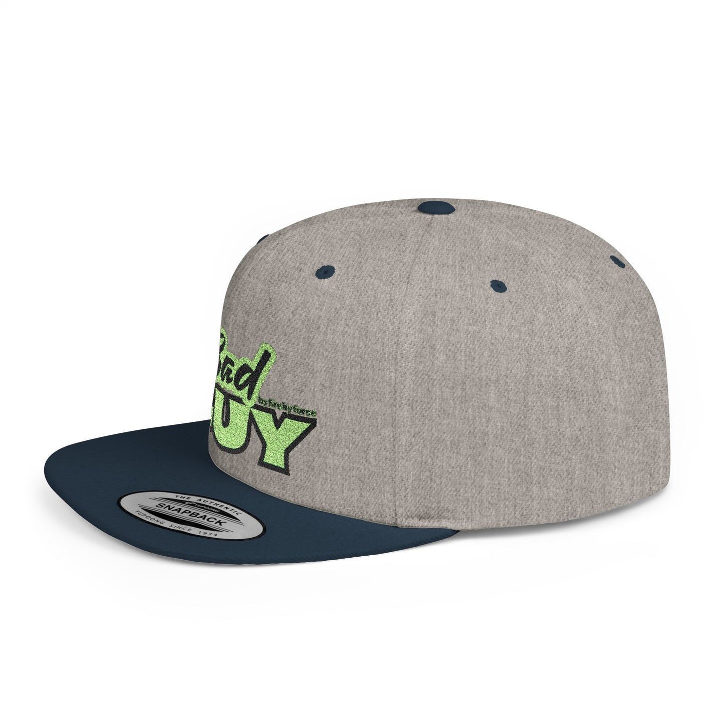 Flat Bill Snapback Bad Guy — Cap Off the Look