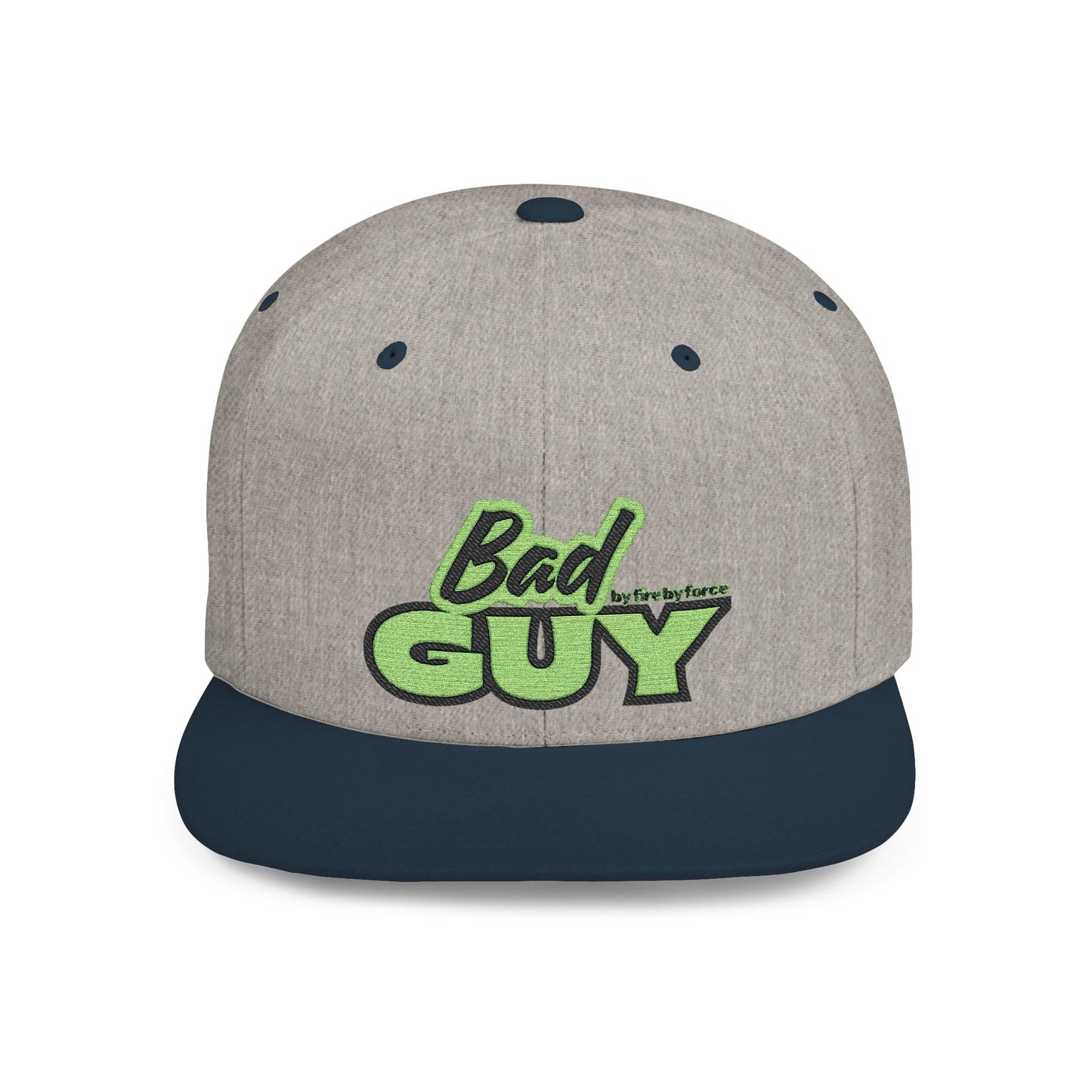 Flat Bill Snapback Bad Guy — Cap Off the Look