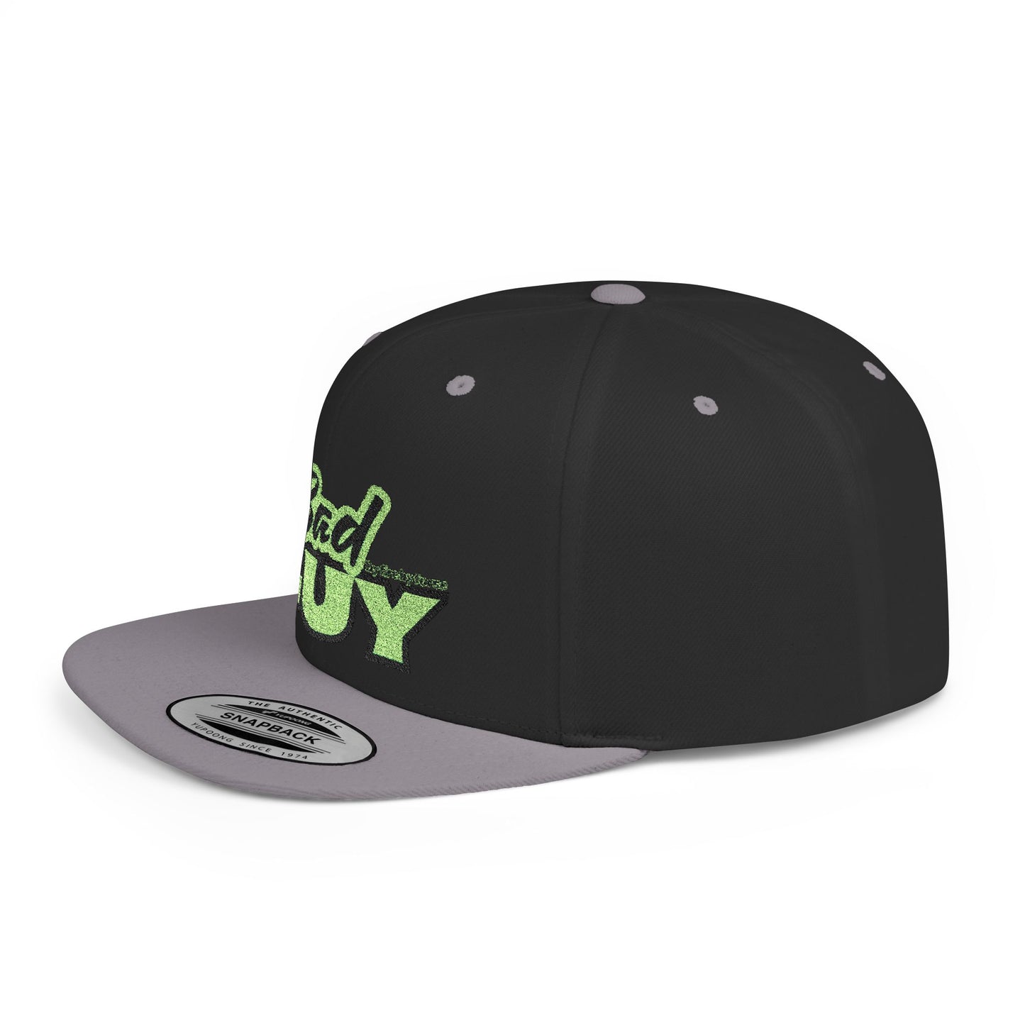 Flat Bill Snapback Bad Guy — Cap Off the Look