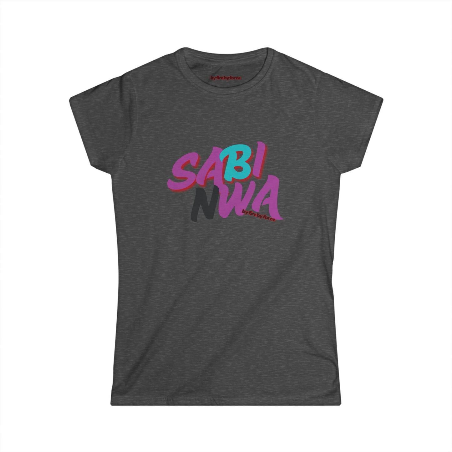 Sabi Nwa Womens Softstyle Tee | Sabi NWA — Smart. Fresh. Unstoppable.